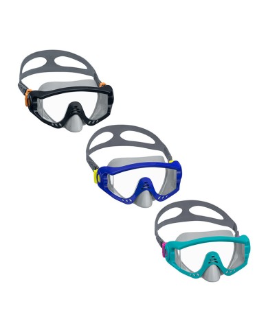 Bestway Maschera Subacquea Junior con Cinturino Anatomico Colore Assortito +7 Anni Spiaggia e Piscina 22039 Bestway Maschera Subacquea Junior con Cinturino Anatomico Colore Assortito +7 Anni Spiaggia e Piscina 22039