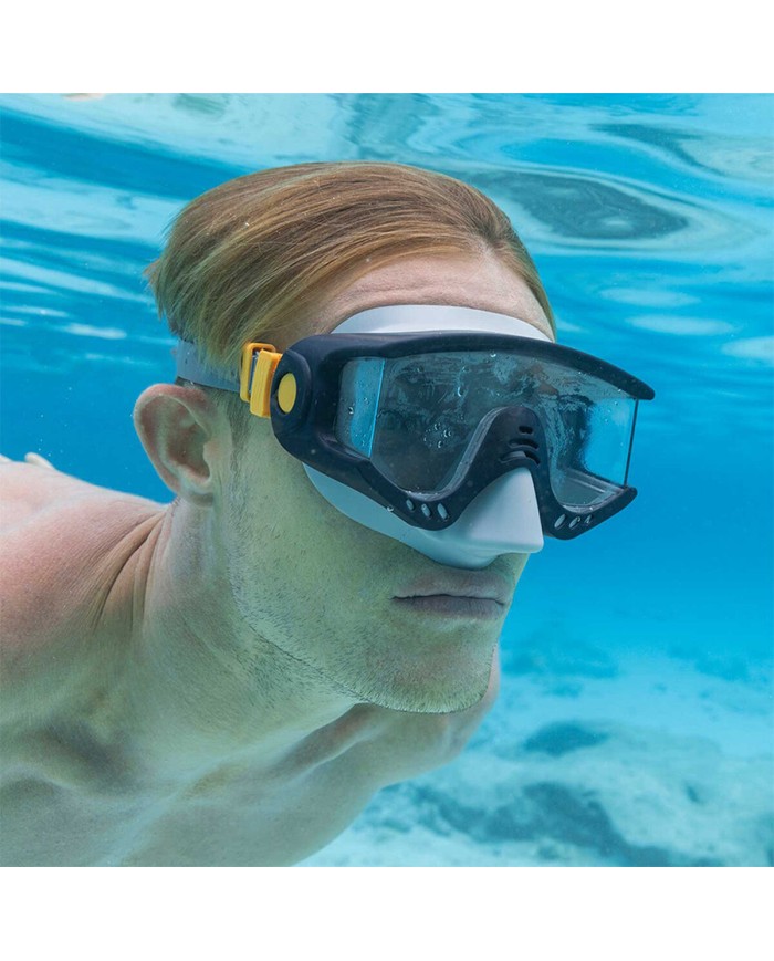 Bestway Maschera Subacquea Junior con Cinturino Anatomico Colore Assortito +7 Anni Spiaggia e Piscina 22039