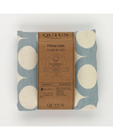 Fodera per cuscino Alexandra House Living Astún Argentato 2 Unità