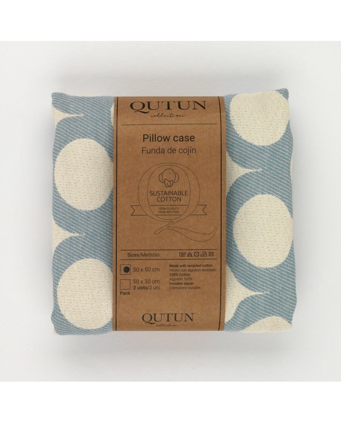 Fodera per cuscino Alexandra House Living Astún Argentato 2 Unità Fodera per cuscino Alexandra House Living Astún Argentato 2 Unità