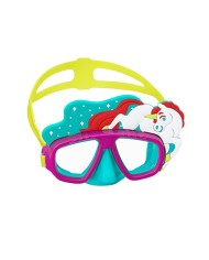 Bestway Maschera Subacquea Junior con Cinturino Anatomico Colore Assortito +7 Anni Spiaggia e Piscina 22059