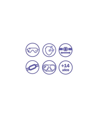 Bestway Maschera da Sub per Bambini con Cinturino Anatomico, Colori Assortiti, 3+ Anni, Mare e Piscina, 22064