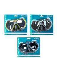 Bestway Maschera da Sub per Bambini con Cinturino Anatomico, Colori Assortiti, 3+ Anni, Mare e Piscina, 22064