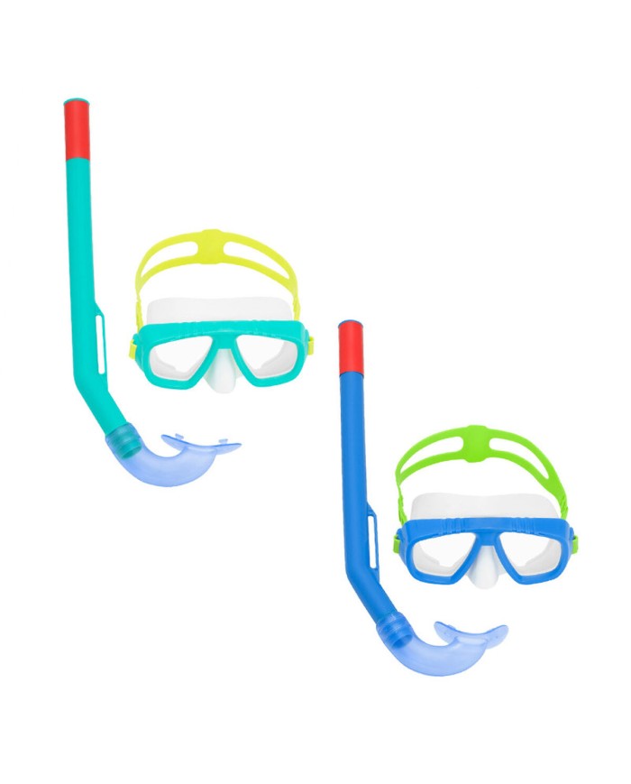 Bestway Maschera Subacquea Adulto Vetro Temperato Colori Assortiti Cinturino Silicone +14 Anni Spiaggia e Piscina 22074 Bestway Maschera Subacquea Adulto Vetro Temperato Colori Assortiti Cinturino Silicone +14 Anni Spiaggia e Piscina 22074