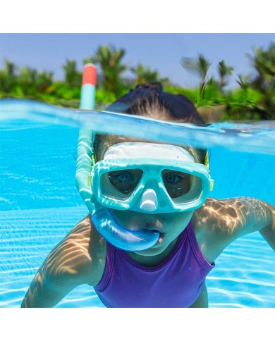 Bestway Maschera Subacquea Adulto Vetro Temperato Colori Assortiti Cinturino Silicone +14 Anni Spiaggia e Piscina 22074 Bestway Maschera Subacquea Adulto Vetro Temperato Colori Assortiti Cinturino Silicone +14 Anni Spiaggia e Piscina 22074