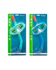Bestway Maschera Subacquea Adulto Vetro Temperato Colori Assortiti Cinturino Silicone +14 Anni Spiaggia e Piscina 22074 Bestway Maschera Subacquea Adulto Vetro Temperato Colori Assortiti Cinturino Silicone +14 Anni Spiaggia e Piscina 22074