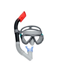 Bestway Set Maschera e Tubo per Bambini con Cinturino Anatomico Colore Assortito +3 Anni Mare e Piscina 24023