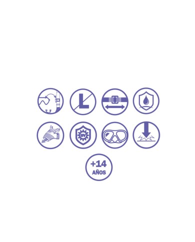 Bestway Set Maschera e Tubo Junior Valvola di Scarico Colori Assortiti +7 Anni Spiaggia e Piscina 24025