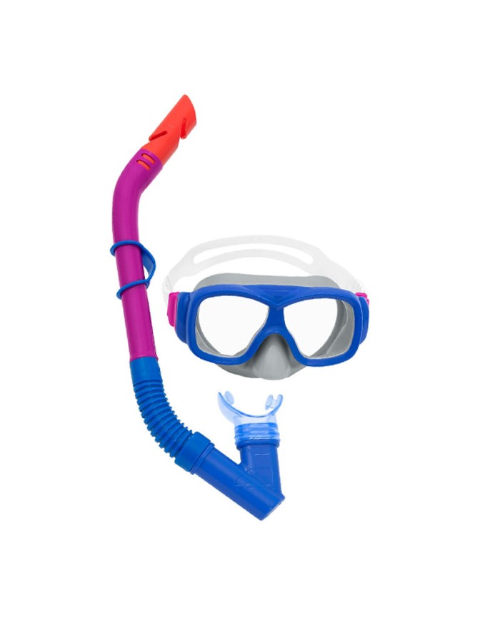 Bestway Set Maschera e Tubo Junior Valvola di Scarico Colori Assortiti +7 Anni Spiaggia e Piscina 24025 Bestway Set Maschera e Tubo Junior Valvola di Scarico Colori Assortiti +7 Anni Spiaggia e Piscina 24025