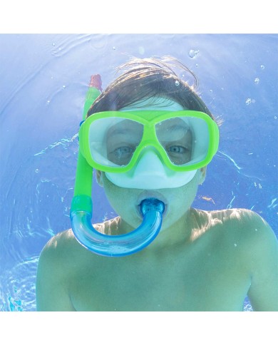 Bestway Set Maschera e Tubo per Adulti Valvola di Purga Colore Assortito +14 Anni Mare e Piscina 24029 Bestway Set Maschera e Tubo per Adulti Valvola di Purga Colore Assortito +14 Anni Mare e Piscina 24029