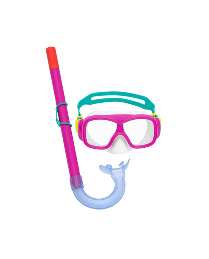 Bestway Set Maschera e Tubo per Adulti Valvola di Purga Colore Assortito +14 Anni Mare e Piscina 24029 Bestway Set Maschera e Tubo per Adulti Valvola di Purga Colore Assortito +14 Anni Mare e Piscina 24029