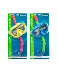 Bestway Set Maschera e Tubo Junior Valvola di Purga +7 Anni Colore Assortito Piscina 24032 Bestway Set Maschera e Tubo Junior Valvola di Purga +7 Anni Colore Assortito Piscina 24032