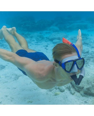 Bestway Set Maschera e Tubo Junior Cinturino Anatomico Colore Assortito +7 Anni Spiaggia e Piscina 24035