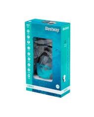 Bestway Set Maschera e Tubo Bambini Fasce Anatomiche Colori Assortiti +3 Anni Spiaggia e Piscina 24036