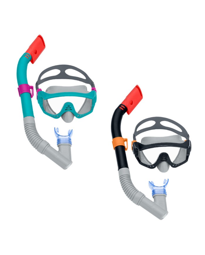 Bestway Set Maschera e Tubo Infantile Cinturino Anatomico +3 Anni Spiaggia e Piscina 24059 Bestway Set Maschera e Tubo Infantile Cinturino Anatomico +3 Anni Spiaggia e Piscina 24059