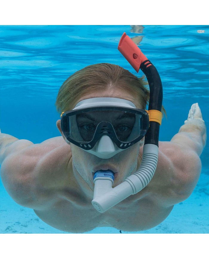 Bestway Set Maschera e Tubo Infantile Cinturino Anatomico +3 Anni Spiaggia e Piscina 24059 Bestway Set Maschera e Tubo Infantile Cinturino Anatomico +3 Anni Spiaggia e Piscina 24059