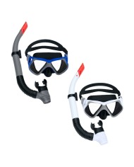 Bestway Set Maschera e Tubo Adulto Valvola di Sfiato Colore Assortito +14 Anni Spiaggia e Piscina 24068 Bestway Set Maschera e Tubo Adulto Valvola di Sfiato Colore Assortito +14 Anni Spiaggia e Piscina 24068