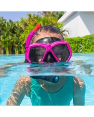 Bestway Set Maschera e Tubo Adulto Valvola di Sfiato Colore Assortito +14 Anni Spiaggia e Piscina 24068 Bestway Set Maschera e Tubo Adulto Valvola di Sfiato Colore Assortito +14 Anni Spiaggia e Piscina 24068