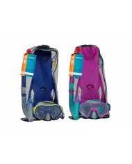 Maschera da Snorkeling con Boccaglio e Pinne Bestway 37-41