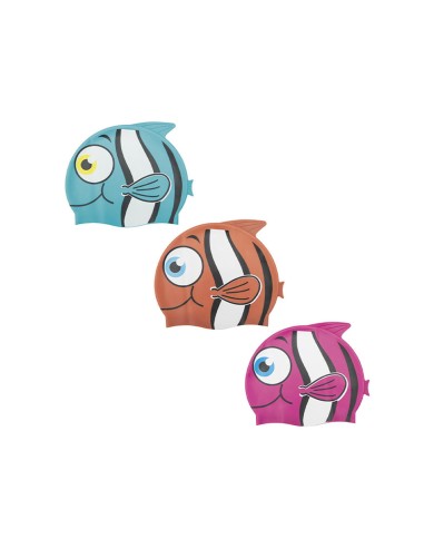 Bestway Cappello da Bagno Silicone Colore Assortito +14 Anni Spiaggia e Piscina 26006 Bestway Cappello da Bagno Silicone Colore Assortito +14 Anni Spiaggia e Piscina 26006