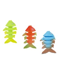 Cuffia da Bagno in Silicone Bestway Pesci Colori Assortiti +3 Anni Spiaggia e Piscina 26025