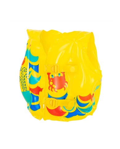 Giubbotto Salvagente Gonfiabile Bestway Giallo Granchio 41 x 30 cm 3-6 anni (1 Unità) Giubbotto Salvagente Gonfiabile Bestway Giallo Granchio 41 x 30 cm 3-6 anni (1 Unità)