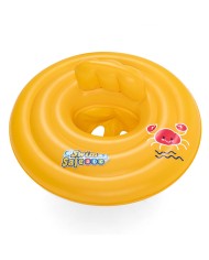 Bestway Flottatore Gonfiabile Anelli Sedile per Bebè D69 cm 0 a 1 Anni Spiaggia e Piscina 32096