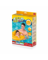 Bestway Galleggiante Gonfiabile 3 Anelli Sedile Bambino 76x76 cm 1 a 2 Anni Giardino, Piscina e Spiaggia 32050