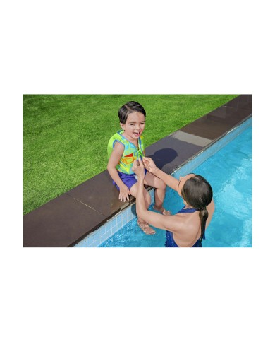 Bestway Tavola da Nuoto Stampata Bambini Colori Assortiti 42x32x3,5 cm +3-6 Anni Spiaggia e Piscina 32155