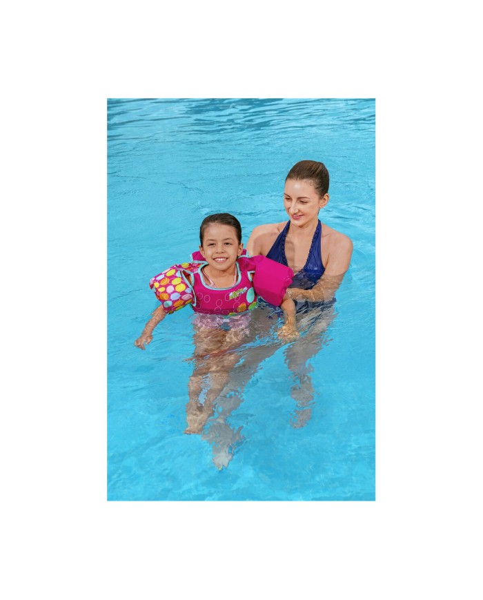 Giubbotto Salvagente Gonfiabile Bestway Aquastar Swim Safe 19-30 kg Giubbotto Salvagente Gonfiabile Bestway Aquastar Swim Safe 19-30 kg