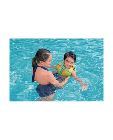 Bestway Tavola da Nuoto Stampata Bambini Colori Assortiti 42x32x3,5 cm +3-6 Anni Spiaggia e Piscina 32155