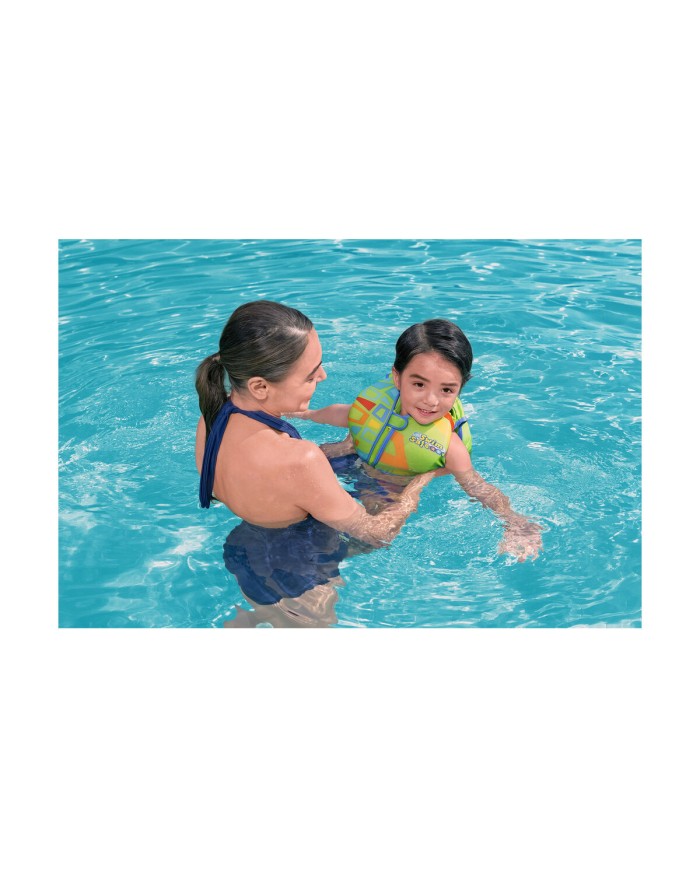 Bestway Tavola da Nuoto Stampata Bambini Colori Assortiti 42x32x3,5 cm +3-6 Anni Spiaggia e Piscina 32155