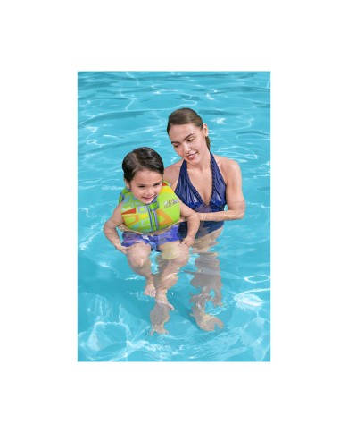 Bestway Tavola da Nuoto Stampata Bambini Colori Assortiti 42x32x3,5 cm +3-6 Anni Spiaggia e Piscina 32155