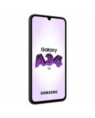 Smartphone Samsung A34 5G 6,6" 6 GB RAM 128 GB Nero Grigio Acciaio Smartphone Samsung A34 5G 6,6" 6 GB RAM 128 GB Nero Grigio Acciaio
