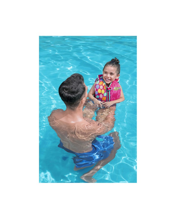 Bestway Tavola da Nuoto Stampata Bambini Colori Assortiti 42x32x3,5 cm +3-6 Anni Spiaggia e Piscina 32155