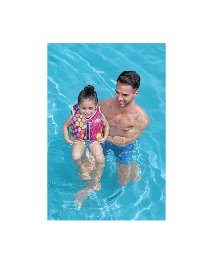 Bestway Tavola da Nuoto Stampata Bambini Colori Assortiti 42x32x3,5 cm +3-6 Anni Spiaggia e Piscina 32155