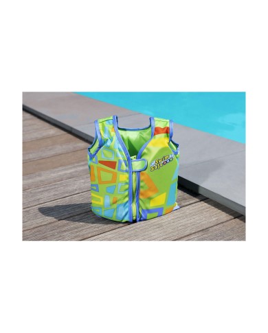 Bestway Tavola da Nuoto Stampata Bambini Colori Assortiti 42x32x3,5 cm +3-6 Anni Spiaggia e Piscina 32155