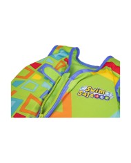 Bestway Tavola da Nuoto Stampata Bambini Colori Assortiti 42x32x3,5 cm +3-6 Anni Spiaggia e Piscina 32155