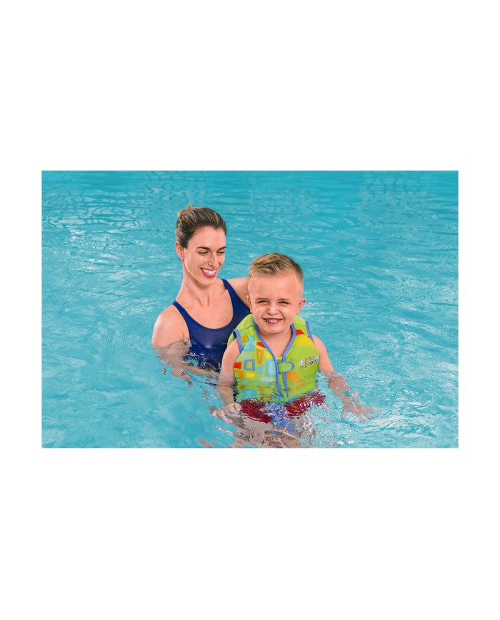 Giubbotto Salvagente Gonfiabile Bestway Aquastar Swim Safe 19-30 kg (1 Unità) Giubbotto Salvagente Gonfiabile Bestway Aquastar Swim Safe 19-30 kg (1 Unità)