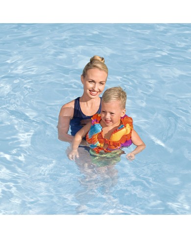 Bestway Manicotti Gonfiabili Tessuto Morbido Sicurezza Bambino Colori Assortiti UPF 50+ 38x14 cm +1 a 3 Anni Spiaggia e Piscina Bestway Manicotti Gonfiabili Tessuto Morbido Sicurezza Bambino Colori Assortiti UPF 50+ 38x14 cm +1 a 3 Anni Spiaggia e Piscina