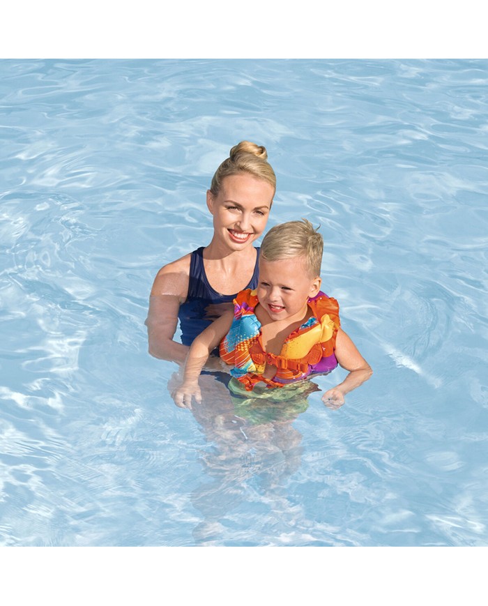 Bestway Manicotti Gonfiabili Tessuto Morbido Sicurezza Bambino Colori Assortiti UPF 50+ 38x14 cm +1 a 3 Anni Spiaggia e Piscina Bestway Manicotti Gonfiabili Tessuto Morbido Sicurezza Bambino Colori Assortiti UPF 50+ 38x14 cm +1 a 3 Anni Spiaggia e Piscina