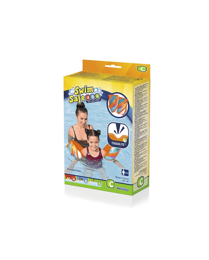 Bestway Giubbotto Salvagente Gonfiabile Decorato Sicurezza Bimbo 41x30 cm +3 a 6 Anni Spiaggia e Piscina 32272