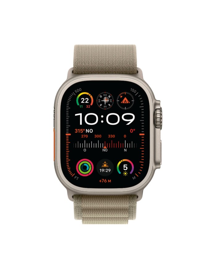 Smartwatch Apple MREX3FD/A Titanio Oliva 49 mm