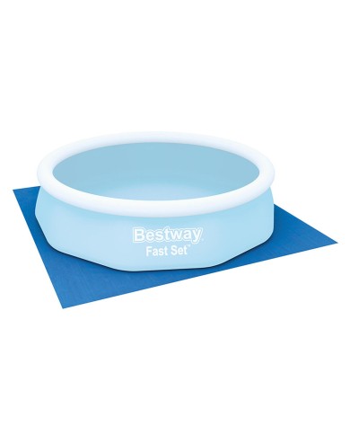 Tappeto di protezione per piscine rimovibili Bestway 335 x 335 cm (1 Unità) Tappeto di protezione per piscine rimovibili Bestway 335 x 335 cm (1 Unità)