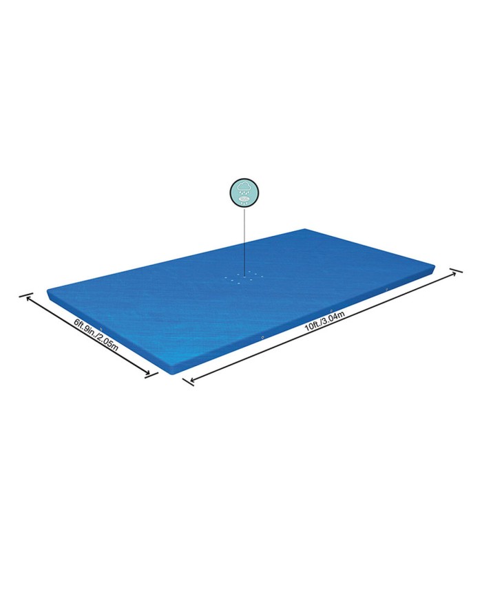 Copertura per piscina Bestway Azzurro 300 x 201 x 66 cm Copertura per piscina Bestway Azzurro 300 x 201 x 66 cm