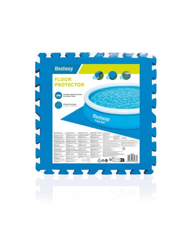 Tappeto di protezione per piscine rimovibili Bestway 50 x 50 cm