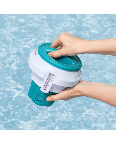 Distributore di Cloro Bestway 11 x 11 x 16 cm Termometro Grande Distributore di Cloro Bestway 11 x 11 x 16 cm Termometro Grande