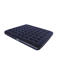 Bestway Materasso Doppio con Gonfiatore Integrato a Batteria 203x152x30 cm Gonfiabile e Campeggio 67930