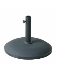 Marbueno Base Ombrellone Rotonda Cemento 50x37 cm 25KG Bianco Giardino, Piscina, Terrazza