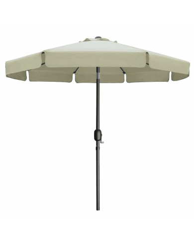 Marbueno Ombrellone Acciaio 8 Stecche D300 cm Poliestere Beige Giardino, Piscina 10490 Marbueno Ombrellone Acciaio 8 Stecche D300 cm Poliestere Beige Giardino, Piscina 10490